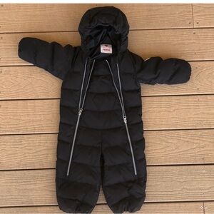 Reima Black Puffer Snowsuit